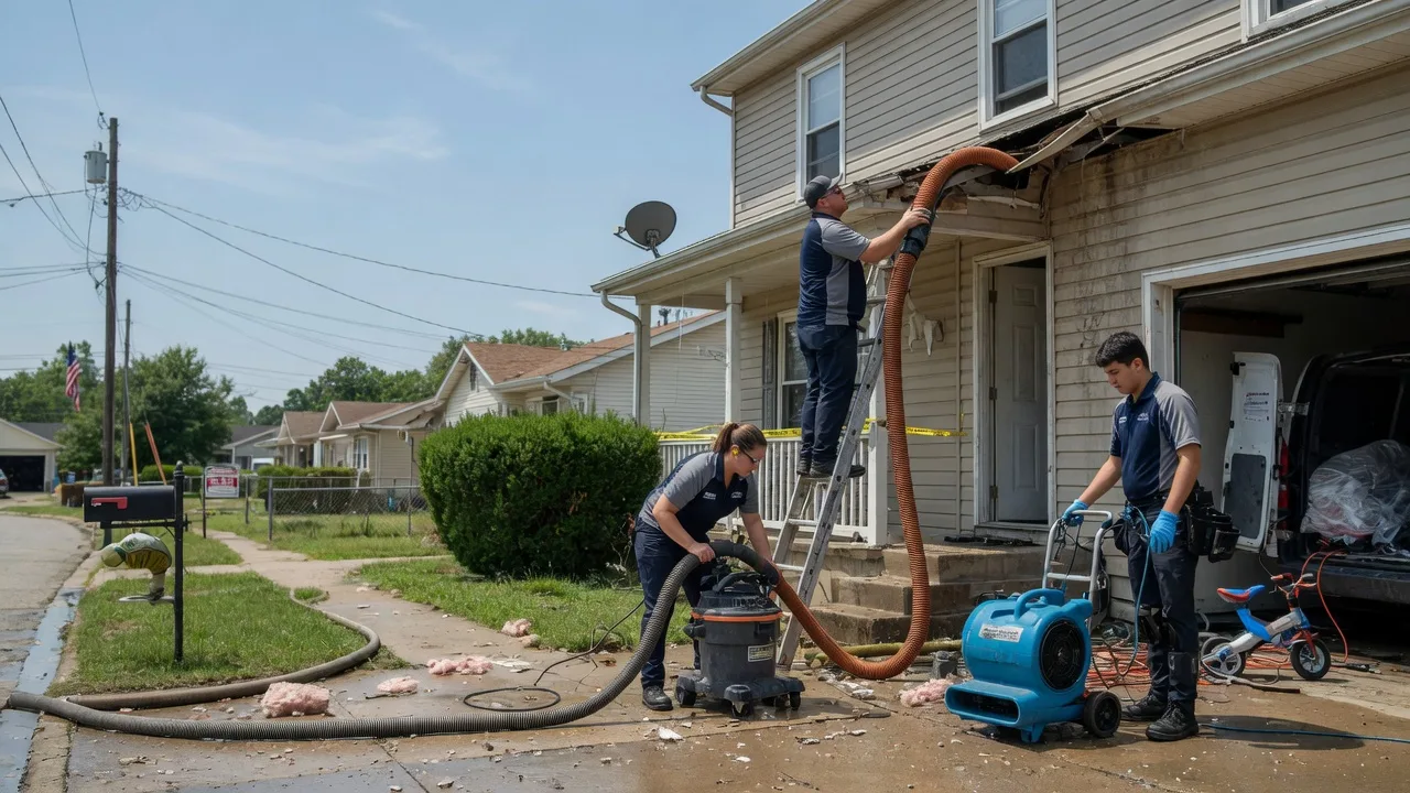 Water Damage Restoration in Roodhouse, IL near me